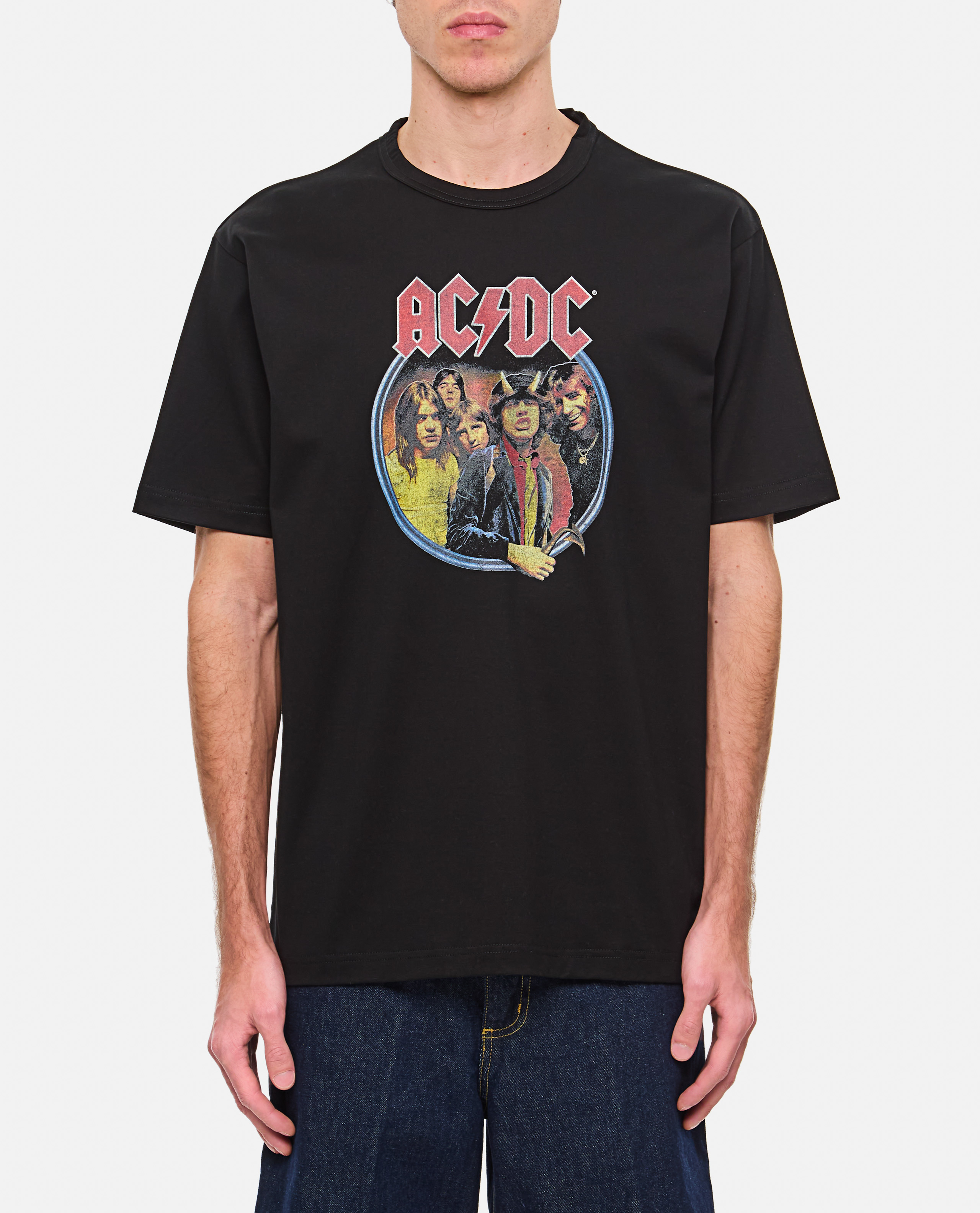 ACDC 프린트 티셔츠